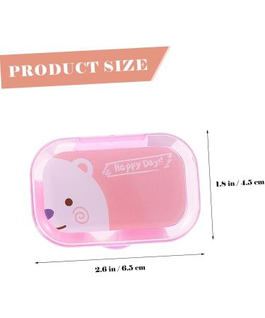 Buy Healvian Travel Container for Contact Lenses - 20 Boxes Cartoon Design | Perfect for Cosmetic & Invisible Colored Lenses - Buy Online on GoSupps.com