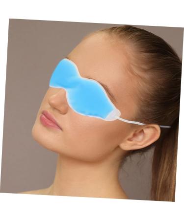 ORFOFE Cold Compress Eye Mask Ice and Heat Eye Mask Goggles PVC at Night Reusable Eye Mask - Buy Online on GoSupps.com