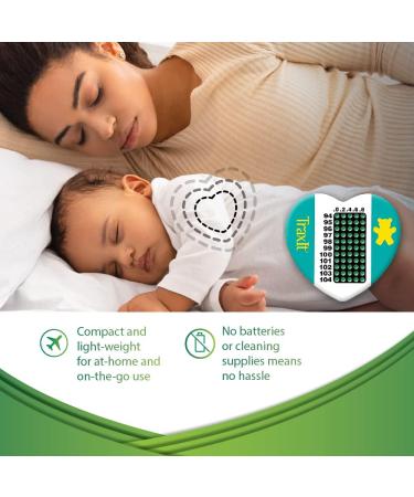 TraxIt 12 Pack - Fahrenheit Children's Axillary Thermometer - Continuous Read Single-Use Pediatric Thermometer - Buy Online on GoSupps.com