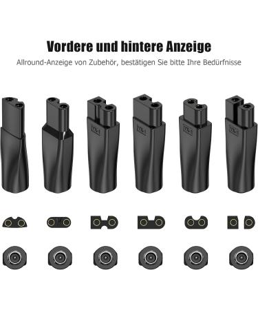 5V Razor Charger for Philips | Ancable 6-Plug USB Adapter Set for Razors Hair Care & More - Buy Online on GoSupps.com