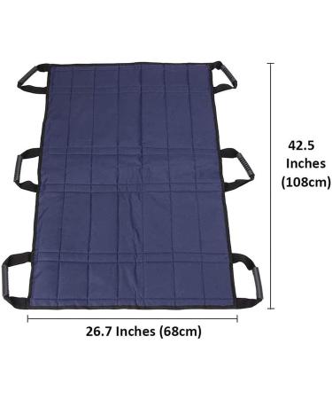 Transfer Blanket with Handles-Bed Positioning Pad Sheet Patient Lift Sling Moving Assist Hoist Gait Belt for Caregiver Patients - Buy Online on GoSupps.com