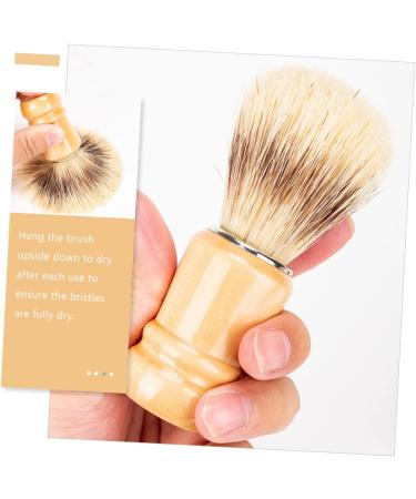 Frcolor Beard Bush Set | 4-Piece Goat Hair Shaving Brush & Neck Brush | Ideal for Men s Grooming | Art of Shaving Tools | International Shipping - Buy Online on GoSupps.com