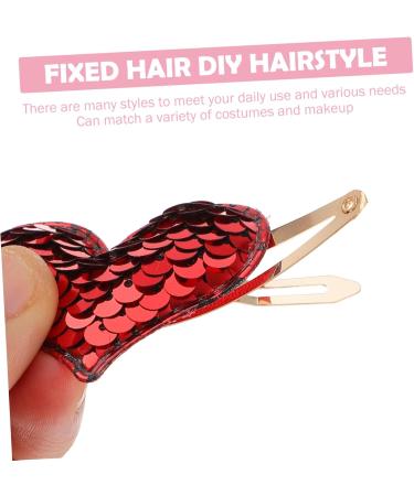 minkissy 5 Pairs Hairpin Kids Barrettes Butterfly Hair Clip Xmas Hair Clips Glitter Clips Sequin Star Barrette Toddler Hair Heart Hair Accessories Sequin Clips Baby Cartoon Crystal Clip - Buy Online on GoSupps.com