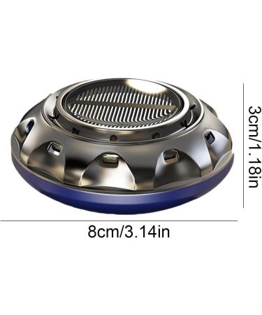 Higyee Solar-Powered Auto Fragrance Diffuser - Durable Car Air Freshener & Home Decor | Stylish Blue Dashboard Essential - Buy Online on GoSupps.com