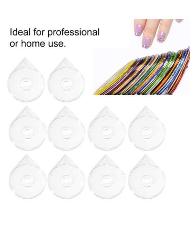 12pcs Nail Art Striping Tape Set - Empty Sticker Box Holder & Dispenser for Home & Salon Use | International Shipping Available - Buy Online on GoSupps.com