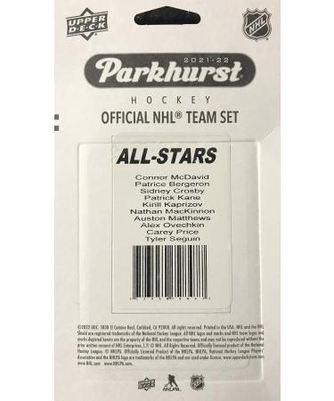 2021-2022 Upper Deck Hockey ALL STARS 10 Card Set | Featuring Crosby, Ovechkin, Kaprizov, McDavid & Matthews | Factory Sealed - Buy Online on GoSupps.com
