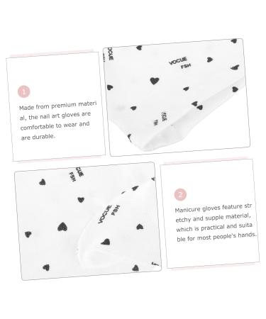 Beaupretty 6 Pairs nail gloves UV gloves for gel manicures UV lamp glove for gel nails fingerless anti UV glove protection gloves for manicures Miss polyester non-slip ultra violet light - Buy Online on GoSupps.com