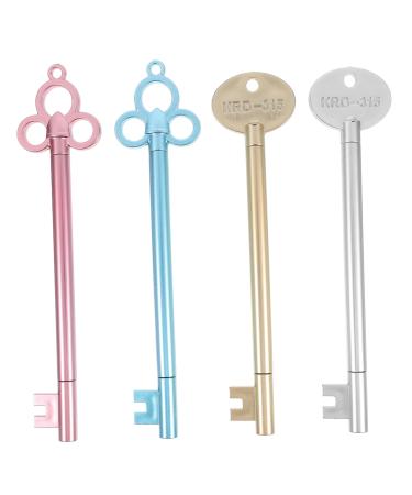Lurrose 15pcs Come Pen Stylish Gel Pen Gel Pen Kit Keychain Pen Key Head Pen Creative Gel Pen Set Mini As Shown Size 1
