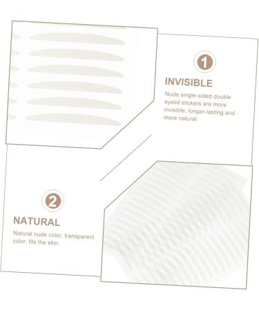 minkissy 40 Sheets Double Eyelid Sticker Double Back Tape Eyelid Stickers Double Eyelid Tapes Eye Makeup Tools Eyelid Strips Invisible Eye Stickers Double Sided Boobtape Patch Eyes - Buy Online on GoSupps.com