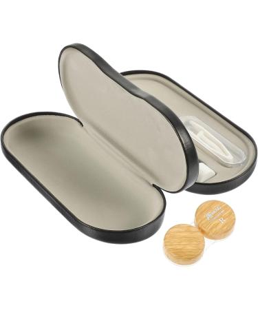 Lalafina Dual-Purpose Glasses Case - Travel Size Multifunctional Holder for Glasses & Contact Lenses | Double-Sided Design | Ideal for On-the-Go Use - Buy Online on GoSupps.com
