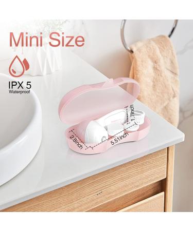 TOUCHBeauty Facial Cleansing Brush Set | 3 Brush Heads for Gentle Cleansing, Deep Scrubbing, and Massaging | AG-0525A Pink - Buy Online on GoSupps.com