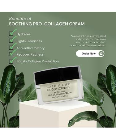 Soothing Pro-Collagen Cream - Hydrate & Rejuvenate Skin | 1.7 oz | International Shipping - Buy Online on GoSupps.com