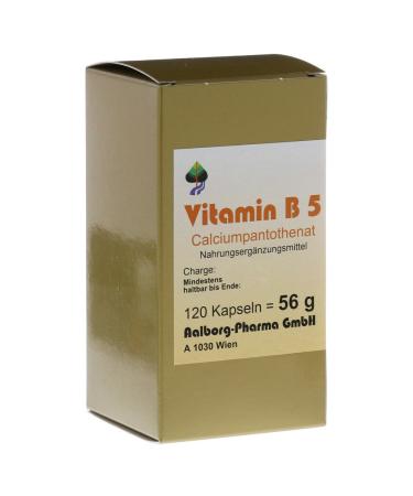 Vitamin B5 capsules 120 hours