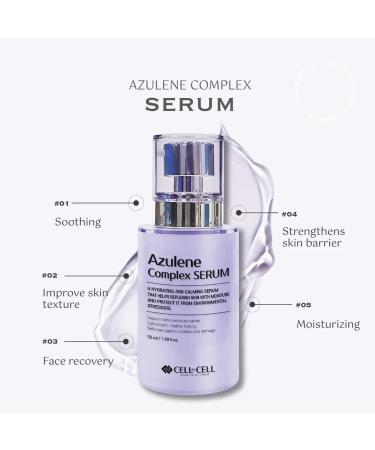 Buy Azulene Complex Serum - Soothing Hydrating & Rejuvenating 50ml | International Shipping Available - Buy Online on GoSupps.com
