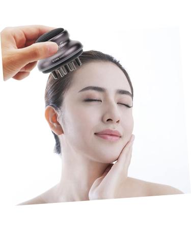 Frcolor 2-in-1 Liquid Guide Comb & Scalp Massage Device - Violet Scalp Shampooing Brush Bottle for Hair Care - International Shipping Available - Buy Online on GoSupps.com