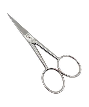 NTS-Solingen Industrial Cup |Curved cutting | thread scissors pointed |Deutlagure scissors |Made of C45 normal steel |Nickel -plated |14 cm - 5.5 "inch | Made in Solingen