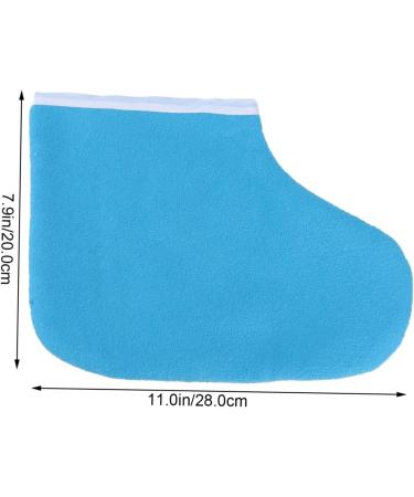 Kit De Th rapie La Paraffine Bain De Cire Taille Unique Couvre-pieds En Cire Et Mitaines Bleu Fonc Pour Soins Des Mains Et Pieds Spa Domicile - Buy Online on GoSupps.com