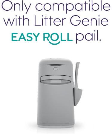 Litter Genie Easy Roll Refill - Up to 6 Months of Supply Compatible only with The Litter Genie Easy Roll Pail. Long Lasting cat Litter Bags Refill - Buy Online on GoSupps.com
