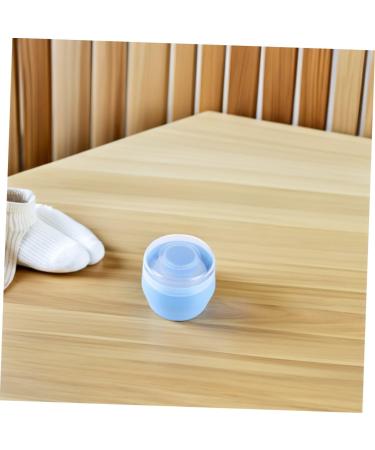  BIUDECO 2pcs Baby Plush Puff Puff Bulk Puff And Container After Bath Powder Container Body Powder Case Body Leak Baby Sponge - Buy Online on GoSupps.com