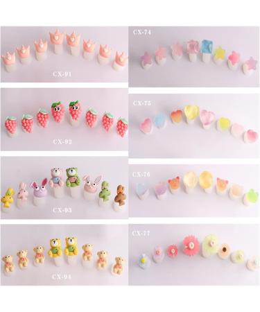 ANIPOL Soft Silicone Toe Caps - Set of 8 Candy Color Toe Separators for Manicure and Pedicure - Nail Art Tools for Nail Polish (Color 03) - Buy Online on GoSupps.com