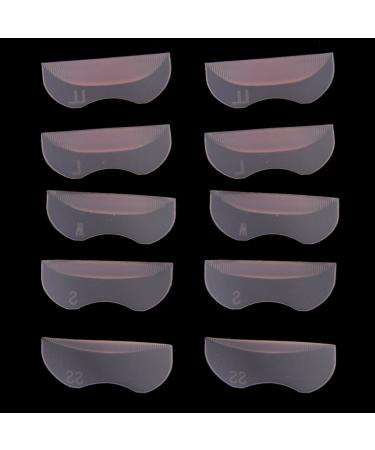 5 Pairs Silicone Eyelash Curlers - Perfect Curling Perm Pads for False Eyelashes - International Shipping Available - Buy Online on GoSupps.com