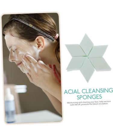 DOITOOL 2 Makeup Powder Sponge Facial Cleansing Sponge Wet Dry Cosmetic Puff Disposable Foam Applicator Puffs Makeup Wedges Makeup Sponge Powder Puff Cream Wedge Shape - Buy Online on GoSupps.com