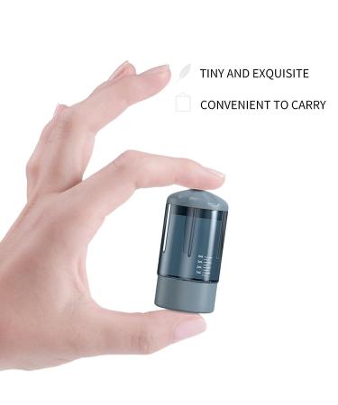 Travel Size Grey Blue Scalp Oil Applicator Comb Bottle - Hair Oil Applicator for Scalp - Buy Online on GoSupps.com