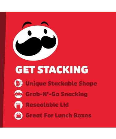 Pringles Sour Cream & Onion Potato Crisps - Lunch & Office Snacks for Kids - Grab N' Go Pack of 12 Cans (1.4 oz) - Buy Online on GoSupps.com