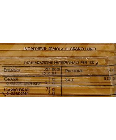  Garofalo Pack of 24 Garofalo 100% Italian linguine pasta no. 12 pasta pieces 500g Pasta di Gragnano - Buy Online on GoSupps.com