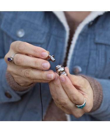 Buy Egyptian VENUS Oracle Pendulum | Radiesthesia Chrome Pendulum - 26gr | Shop Internationally - Buy Online on GoSupps.com