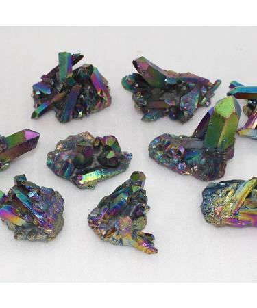 Natural Crystal Rough Natural Crystal 1 Piece of Natural Quartz Crystal Titanium Cluster Specimen Stone (Size : 100g) - Buy Online on GoSupps.com