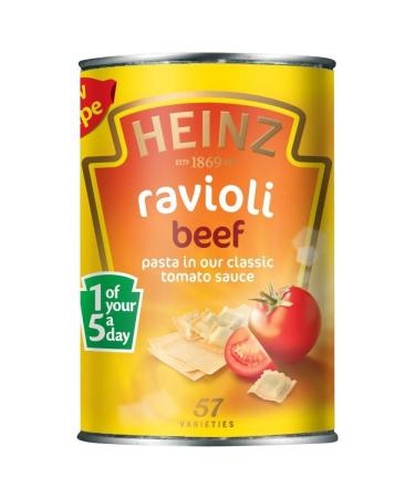 HEINZ Heinz 6 x Beef Ravioli in Tomato Sauce (400g)