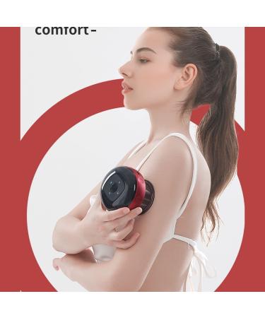 Becommend Smart Dynamic Cupping Therapy Set Cellulite Massager 3 in 1 Vacuum Therapy Machine Cellulite Remover Gua Sha Massage Tool with12 Level Temperature and Suction  12 Level Red - Buy Online on GoSupps.com
