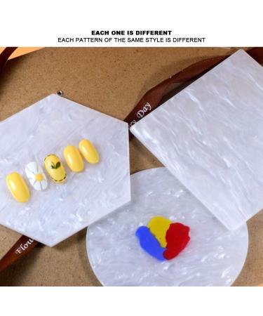 Dekaim Nail Art Plate Kit - Resin Polish Mixing Tool for Manicure & DIY Nail Designs - Buy Online on GoSupps.com