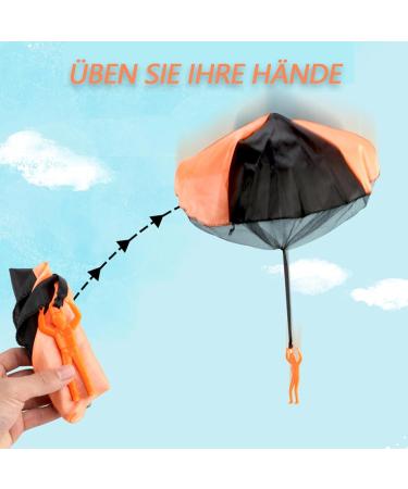 6 Pack Parachutist Toys | Fun Outdoor Games for Kids | Ideal Birthday Party Favors & Gift Bags - Buy Online on GoSupps.com