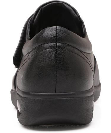 Adjustable Diabetic Shoes for Elderly Men & Women | Anti-Slip Sole | Comfortable House Shoes | Closed Toe - Size 12.5, Black - Buy Online on GoSupps.com