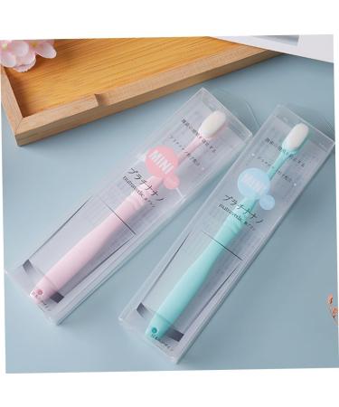 Minkissy Training Toothbrushes - Soft & Portable Dental Care Set for Sensitive Teeth | Travel-Friendly 4-Piece Family & Couples Flossing Solution - Buy Online on GoSupps.com