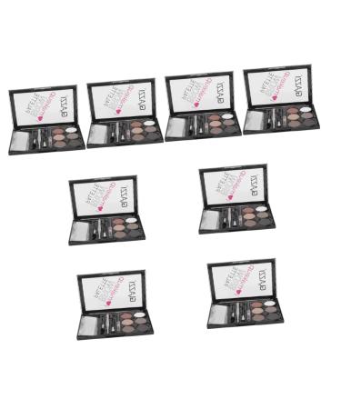 NOLITOY 8 Sets Eyebrow Powder Set Eyebrow Brush Eyebrow Sissor Kit Eyebrow Powder Supply Miss Lasting