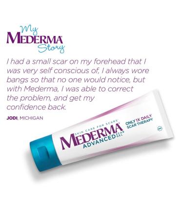 Mederma Advanced Scar Gel 1x Daily 1.76oz - Reduce Old & New Scars - #1 Doctor & Pharmacist Recommended Brand - Buy Online on GoSupps.com