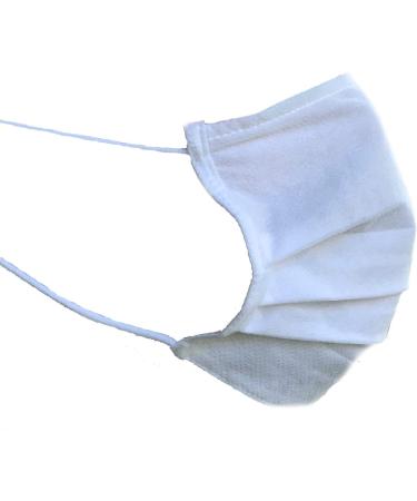 Reusable Two-Layer Fabric Masks with Nose Clip - 5 Pack | Everyday Mouth and Nose Protection - Buy Online on GoSupps.com