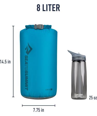 Sea to Summit Ultra-Sil Dry Sack 8L - Pacific Blue | Ultralight Waterproof Bag - Buy Online on GoSupps.com
