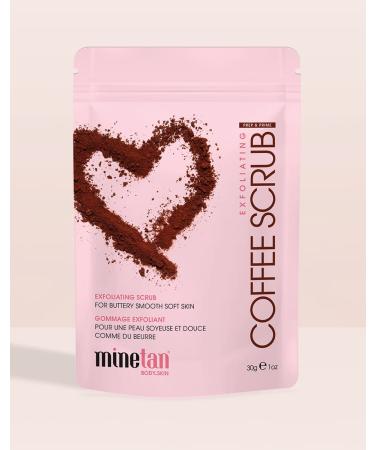 MINETAN BODY.SKIN Coffee Scrub | Exfoliating & Hydrating Face & Body Treatment for Smooth Skin Breakouts Stretch Marks & Self Tan Prep - 200g - Buy Online on GoSupps.com