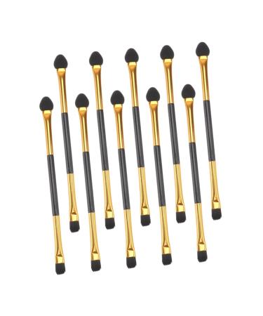 IWOWHERO 20Pcs double ended eyeshadow brush double ended makeup brush double- end eyeshadow Beauty Supply