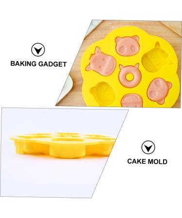 TOPBATHY 3 Pcs Steamed Rice Cake Mold Molds for Resin Ice Cubes Chocolate Silicone Animal Chocolate Mold Durable Cake Mold Cookie Molds Pudding Mould Soap Steamed Cake Silica Gel - Buy Online on GoSupps.com
