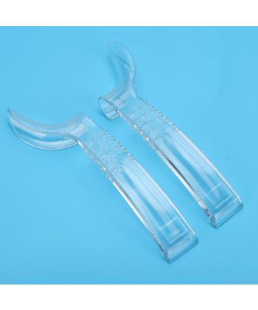Mouth opener for dental clinic plastic dental lip retractor for children and adults half lip retractor (L)