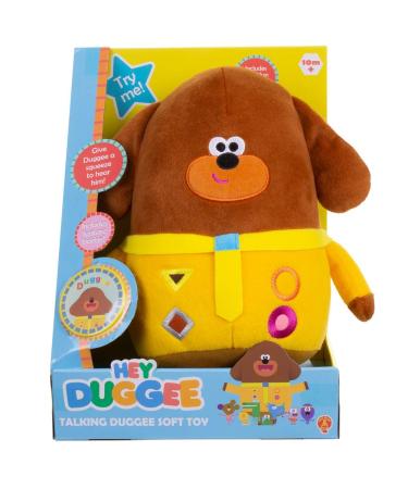 Hey Duggee Teddy Bear. Cute squishy plush toy. Talking Toys. Perfect toddler toys.