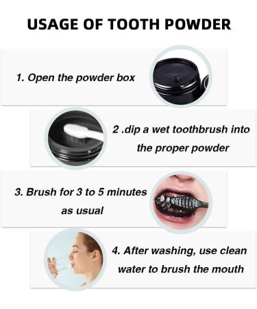Buy Natural Teeth Whitening Charcoal Powder - Organic Chemical-Free Oral Care | 1.02 Ounce Pack - Buy Online on GoSupps.com
