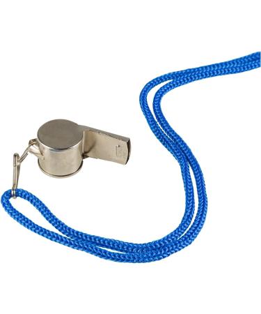 Idna 40187 Triller Pipe - Durable Metal Signal Pipe with Blue Ribbon for Sports & Leisure | Ideal for Kids Trainers Teachers & Lifeguards - International Shipping - Buy Online on GoSupps.com