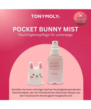 TONYMOLY Pocket Bunny Moist Mist 60ml - Buy Online on GoSupps.com
