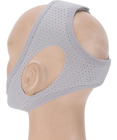 Chin Strap for Cpap Users Anti Snoring Chin Strap Adjustable AntiSnoring Jaw Support Belt Stop Snore Chin Strap Correction of Mouth Breathing for Men Women Grey - Buy Online on GoSupps.com
